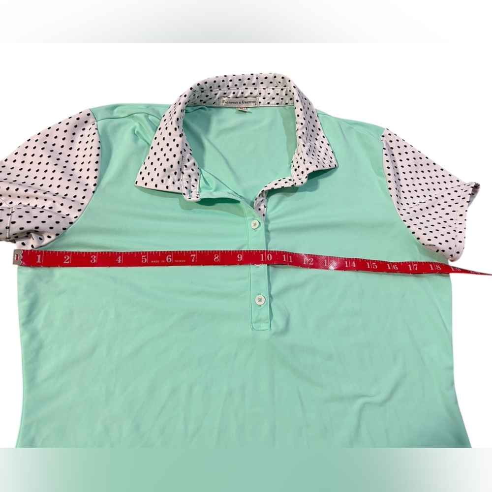Fairway & Greene Green Fitted Short Sleeve Polo - Picture 5 of 7